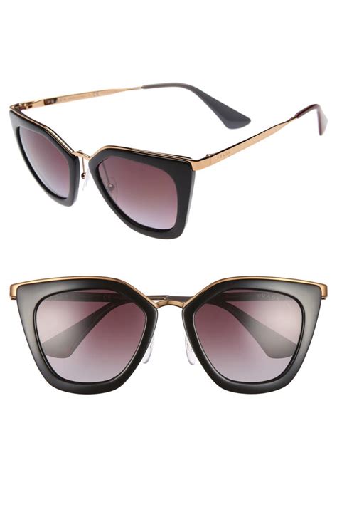 cat eye sunglasses prada|52mm cat eye sunglasses prada.